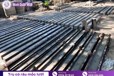Trụ rào 100x100x2500mm tại Tây Ninh gía rẻ