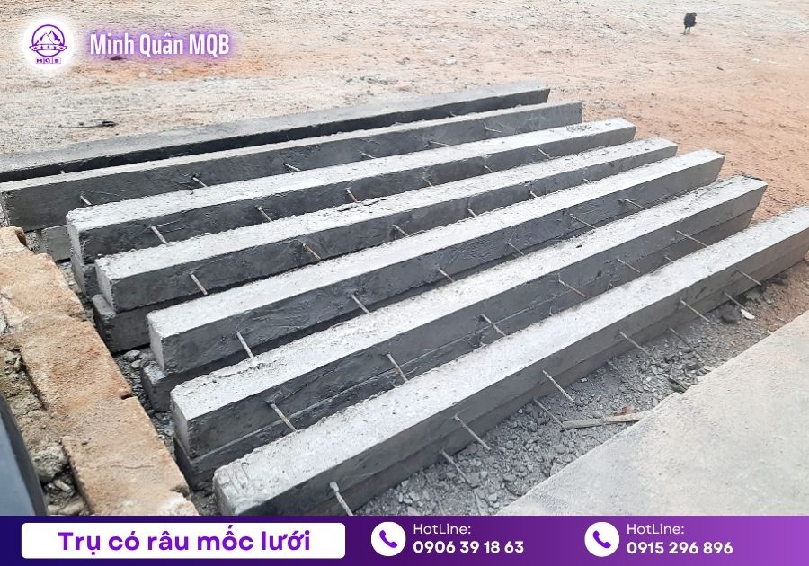 Trụ rào 100x100x2500mm tại Tây Ninh uy tín