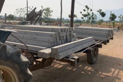 Trụ rào 120x120x2500mm tại Bình Dương cao cấp