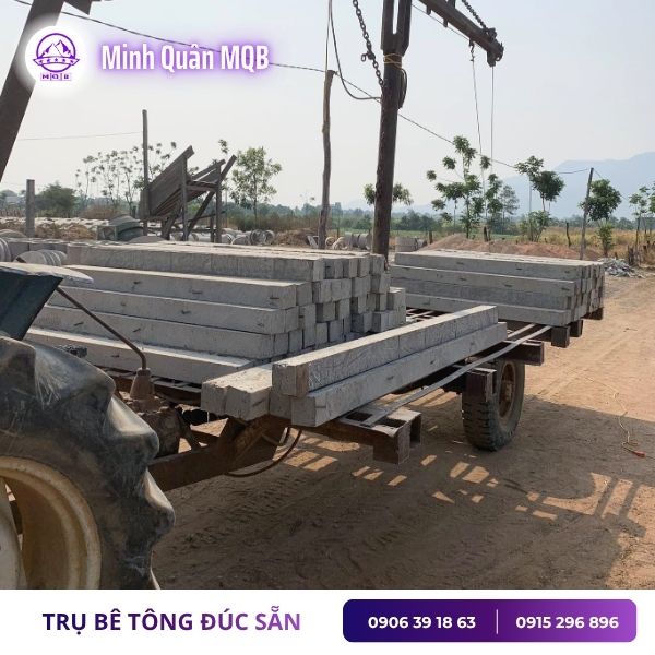 Trụ rào 120x120x2500mm tại Bình Dương cao cấp