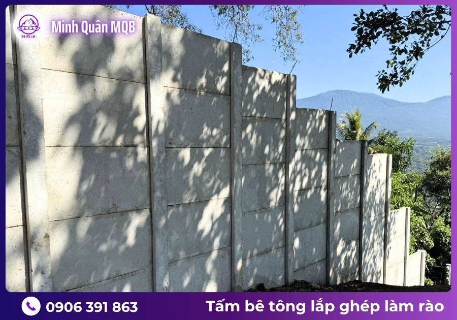 Bán Hàng Rào Bê Tông Lắp Ghép Giá Xưởng Tại Miền Nam 3 Bê tông lắp ghép giá xưởng chất lượng