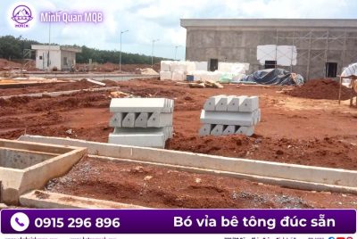 Bó vỉa 23x26 sẵn hàng, giao nhanh khu vực Miền Nam 9 Bó vỉa 23x26 đúc sẵn