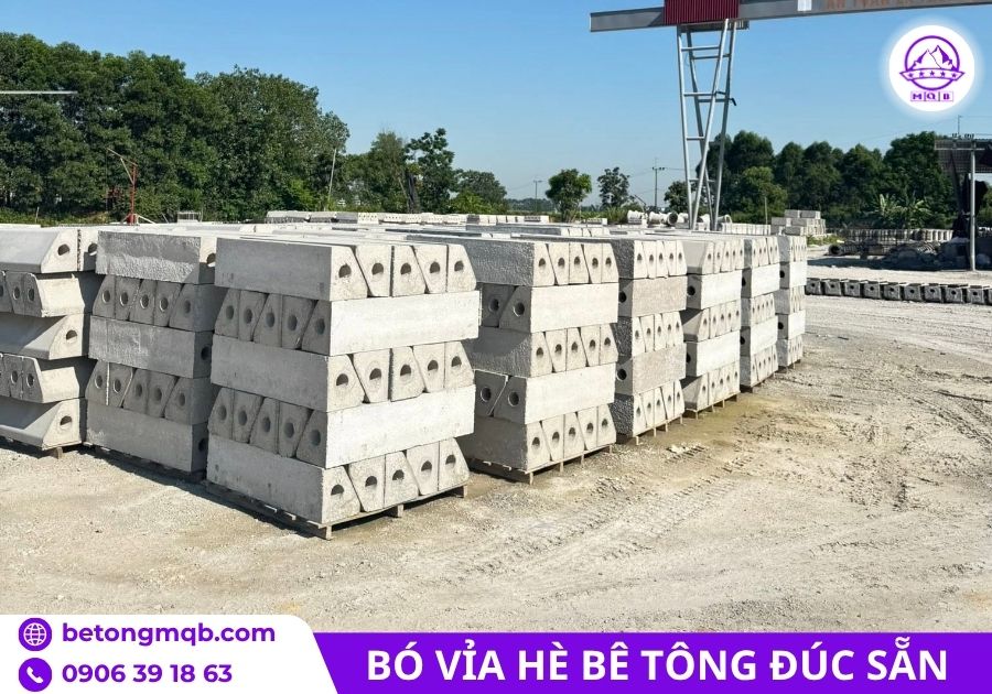 Cung cấp bó vỉa cảnh quan chất lượng cao, giao hàng Miền Nam 12 bo via canh quan khong cot thep