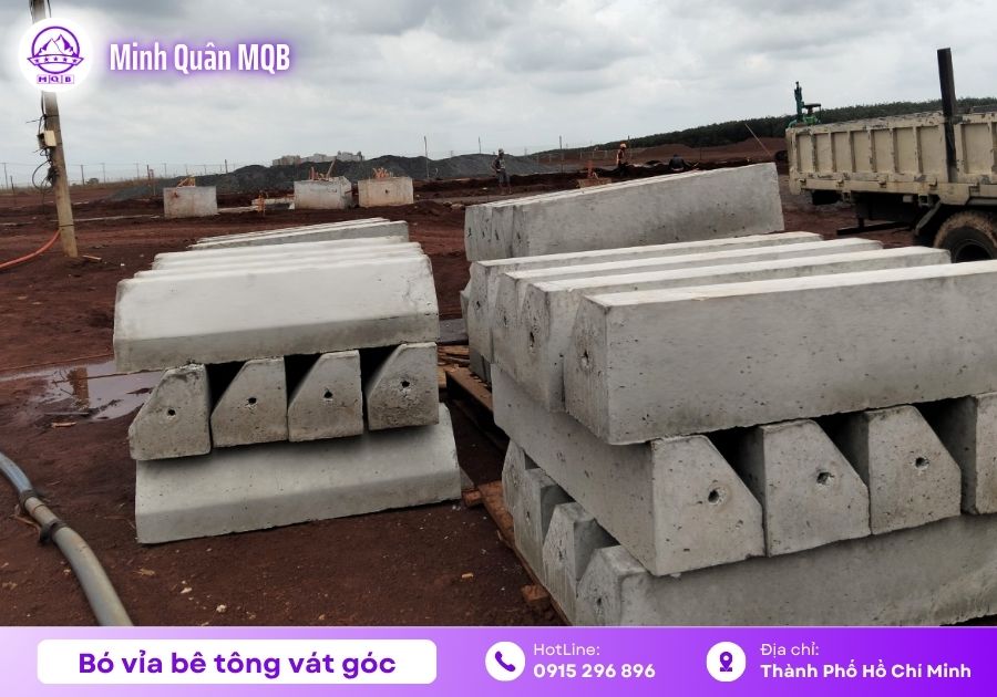 Bó vỉa hè vát góc tại Miền Nam