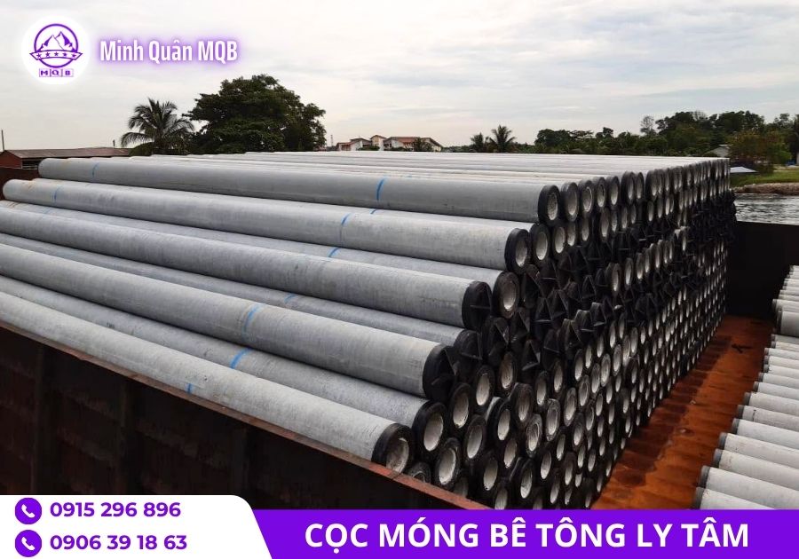Cọc ly tâm dự ứng lực tại Miền Nam