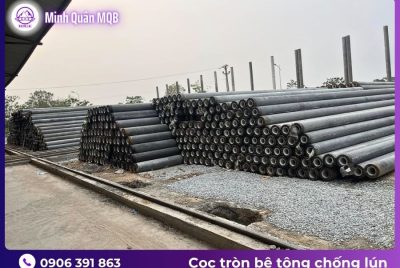 Cọc ly tâm PHC D300A chống lún