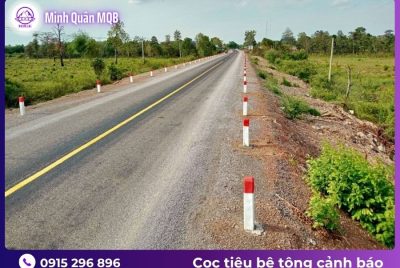 Cọc tiêu BTCT cảnh báo