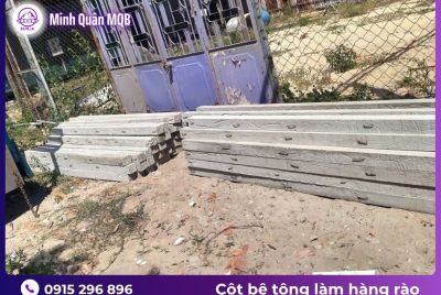Cột hàng rào đúc sẵn