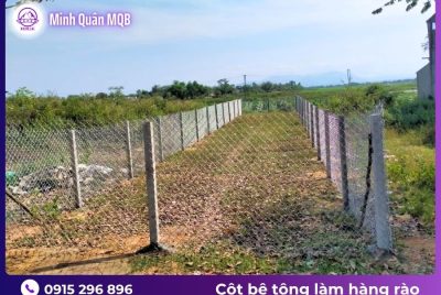 Cột hàng rào đúc sẵn tại TPHCM