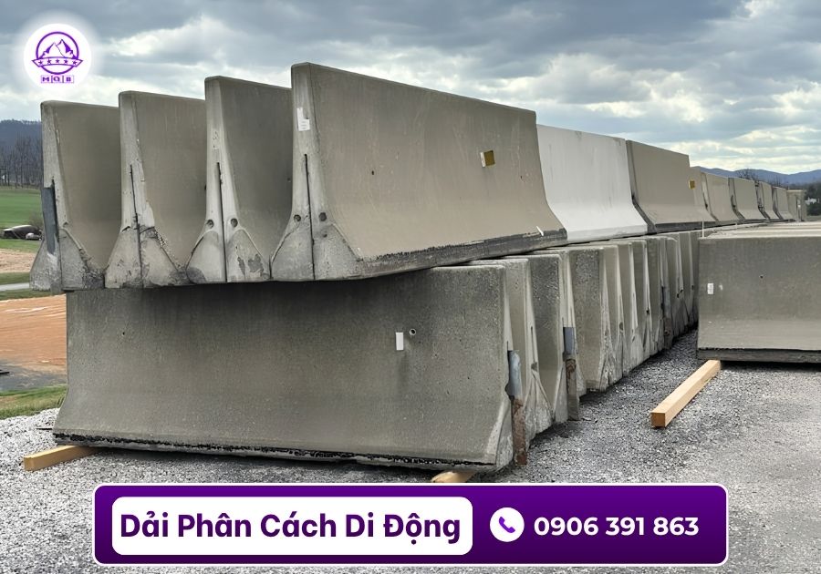 Dải phân cách tại Bình Thạnh chất lượng