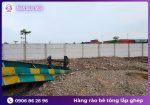 Hàng rào bê tông lắp ghép
