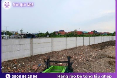 Cung cấp hàng rào bê tông lắp ghép chất lượng cao 9 Hàng rào bê tông lắp ghép chất lượng