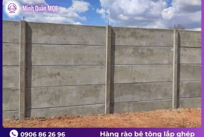 Cung cấp hàng rào bê tông lắp ghép chất lượng cao 6 hang rao be tong lap ghep tai mien nam