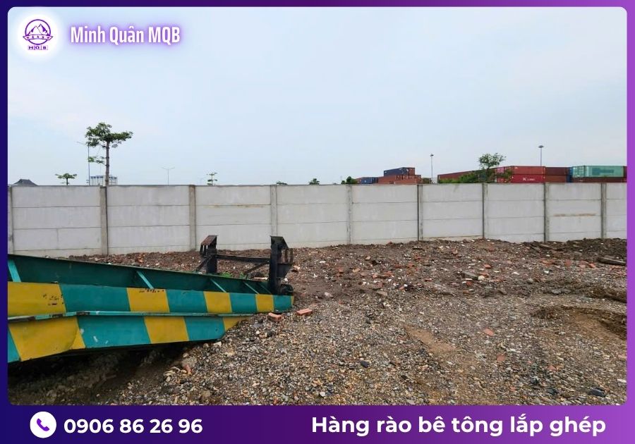 Cung cấp hàng rào bê tông lắp ghép chất lượng cao 1 Hàng rào bê tông lắp ghép