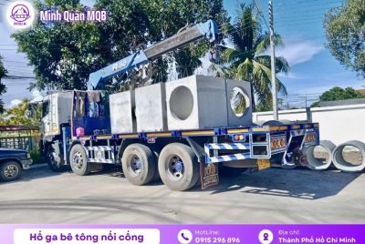 Hố ga vuông nối cống