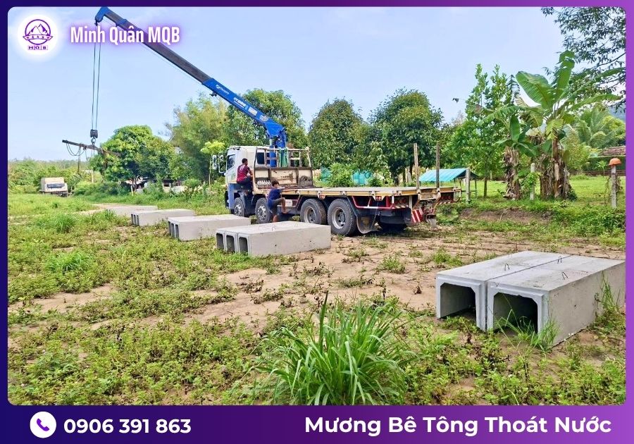 Ưu đãi mương chữ U giá xưởng