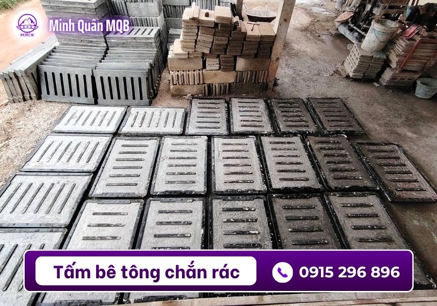 Nắp mương U chắn rác cho khu công nghiệp và khu dân cư 3 nap muong u chan rac duc san