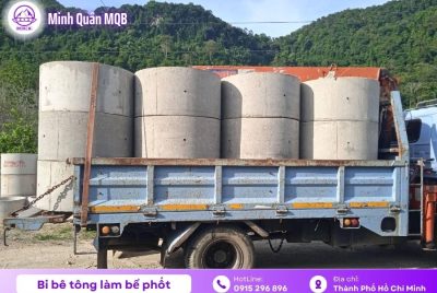 Ống bi làm hầm tự hoại đúc sẵn