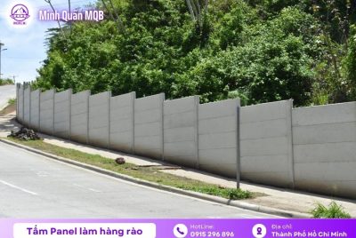 Đơn vị cung cấp tấm panel làm hàng rào bằng bê tông 6 Tấm panel làm hàng rào đúc sẵn