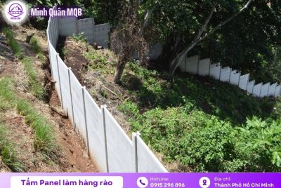 Đơn vị cung cấp tấm panel làm hàng rào bằng bê tông 9 Tấm panel làm hàng rào giá rẻ