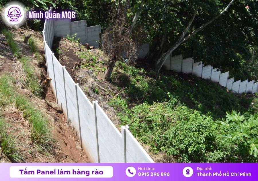 Tấm panel làm hàng rào giá rẻ