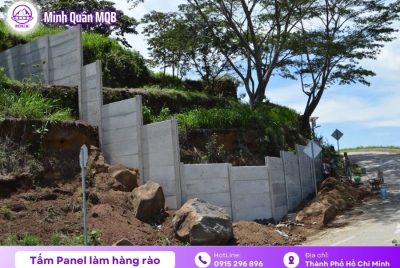 Đơn vị cung cấp tấm panel làm hàng rào bằng bê tông 8 Tấm panel làm hàng rào Miền Nam