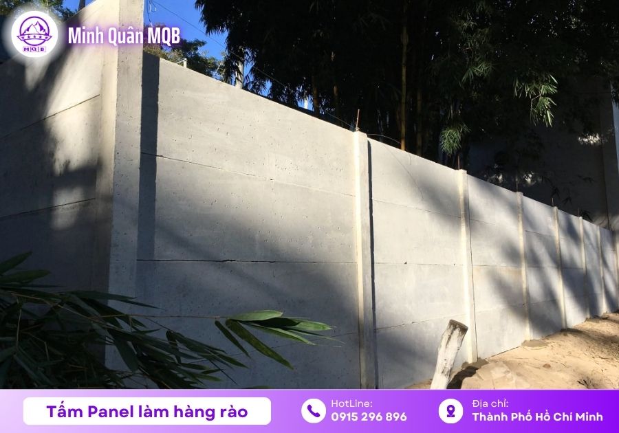 Tấm panel tường rào chất lượng