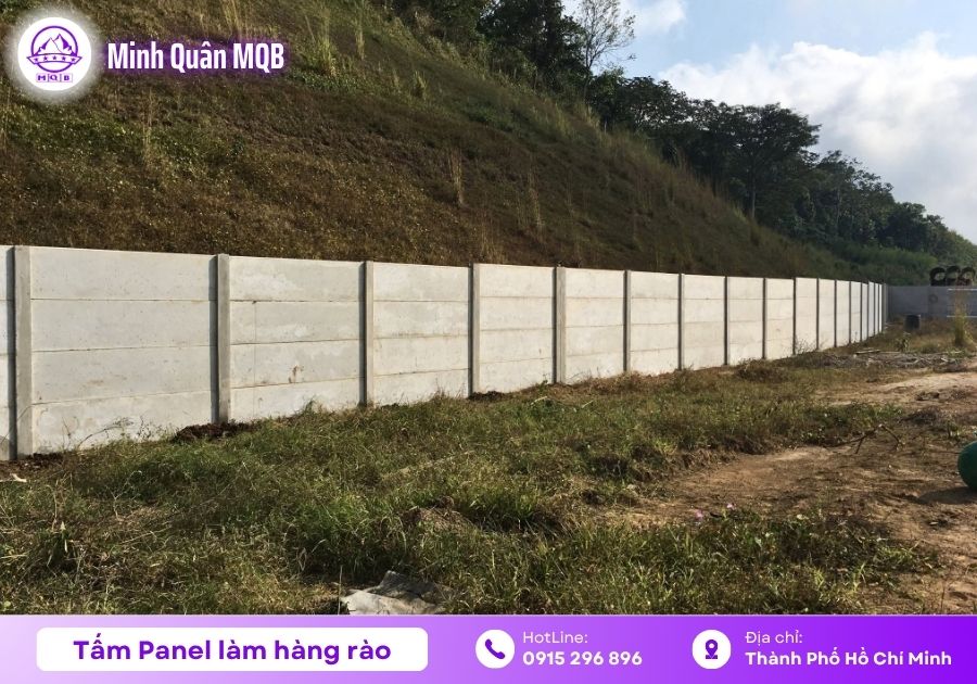 Tấm panel tường rào giá rẻ