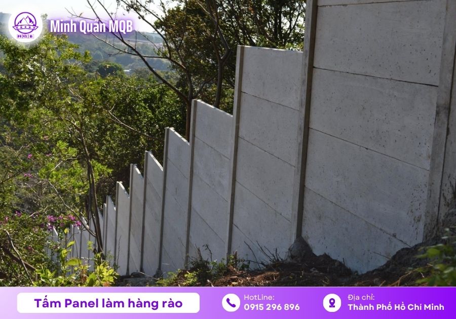 Tấm panel tường rào nhẹ