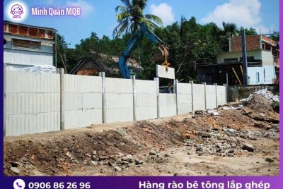 Tường bê tông lắp ghép đúc sẵn