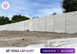 Tường rào bê tông lắp ghép