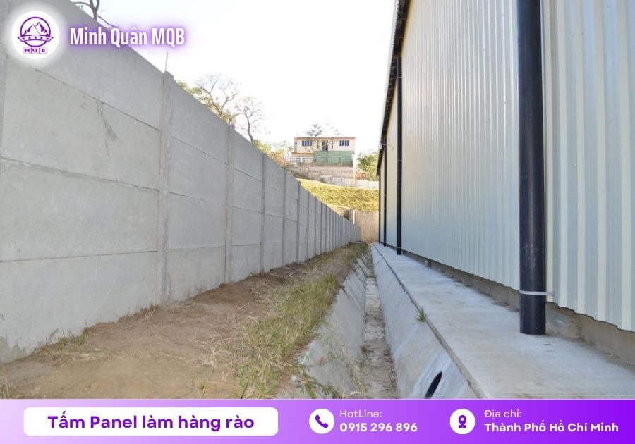 Vách bê tông lắp ghép chất lượng