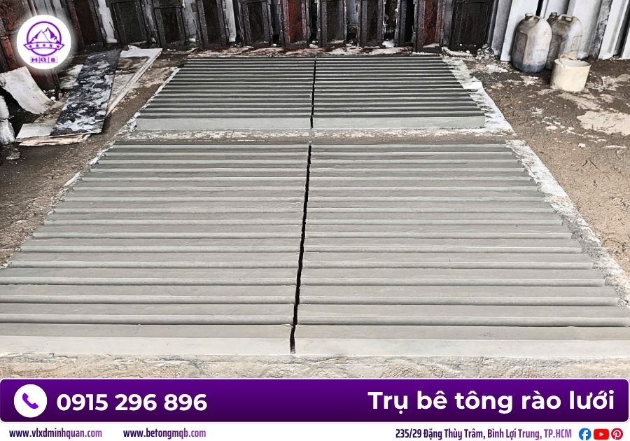 Bán Trụ bê tông hàng rào