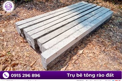 Báo giá trụ hàng rào đúc sẵn