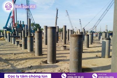 Cọc bê tông D400 cấp tải A