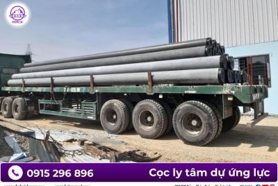 Cọc ly tâm PHC D350 chống lún