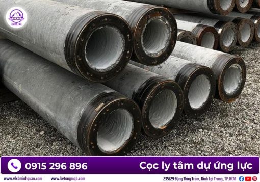 coc ly tam PHC D350 lam mong xuong