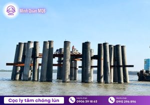 Cọc móng bê tông ly tâm