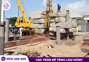 Cọc nhồi bê tông