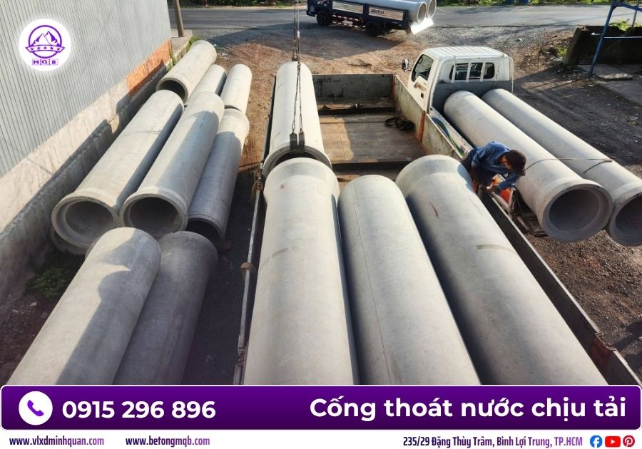 Cống bê tông ly tâm 4m đúc sẵn