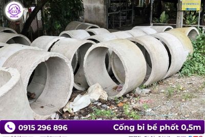 Cống làm bể phốt