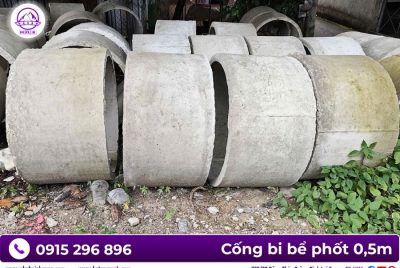 Cống làm bể phốt cao nửa mét đường kính 800mm 8 Cống làm bể phốt D800