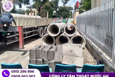Cống thoát nước D300 chịu lực cho công trình Miền Nam 7 cong thoat nuoc D300 tai mien nam