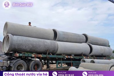Cống thoát nước vỉa hè ly tâm dài 4m tại Miền Nam 8 Cống thoát nước vỉa hè dài 4m
