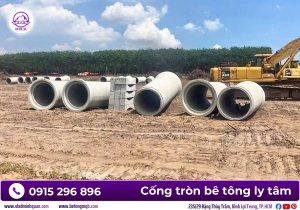 Cống tròn bê tông ly tâm