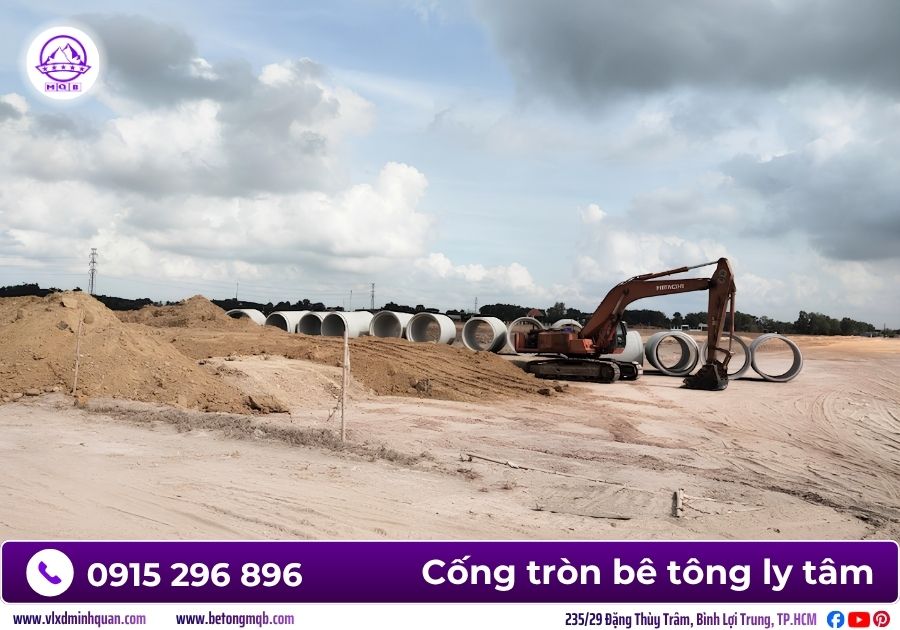 Cách lắp đặt cống tròn bê tông ly tâm an toàn và hiệu quả 3 Cống tròn bê tông ly tâm cao cấp