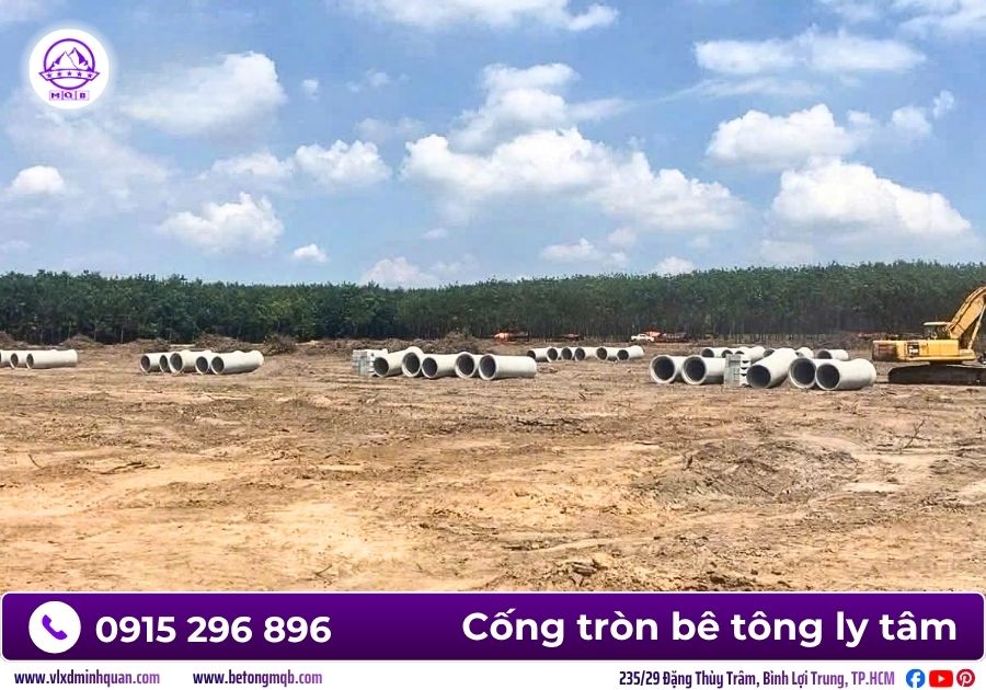 Cách lắp đặt cống tròn bê tông ly tâm an toàn và hiệu quả 2 Cống tròn bê tông ly tâm chịu lực