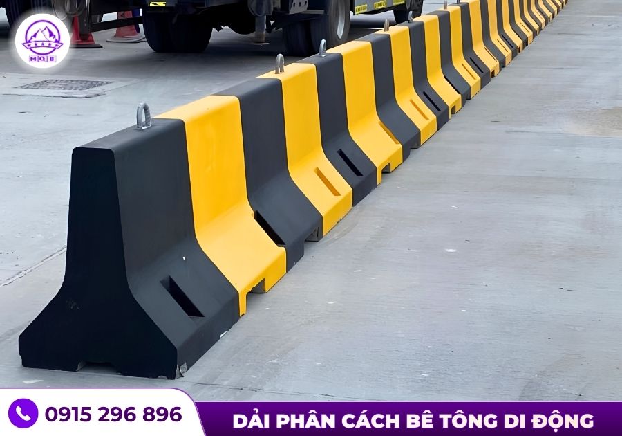 Dải phân cách BTCT tiêu chuẩn