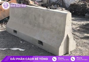 Dải phân làn bê tông