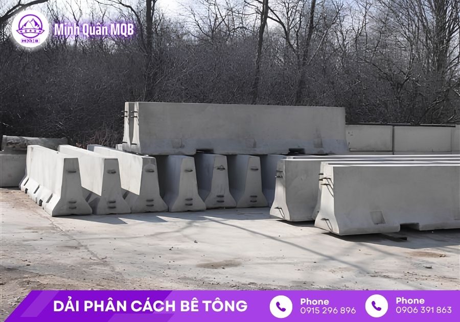 4 bước để chọn dải phân làn bê tông phù hợp ngân sách 2 Dải phân làn bê tông cốt thép